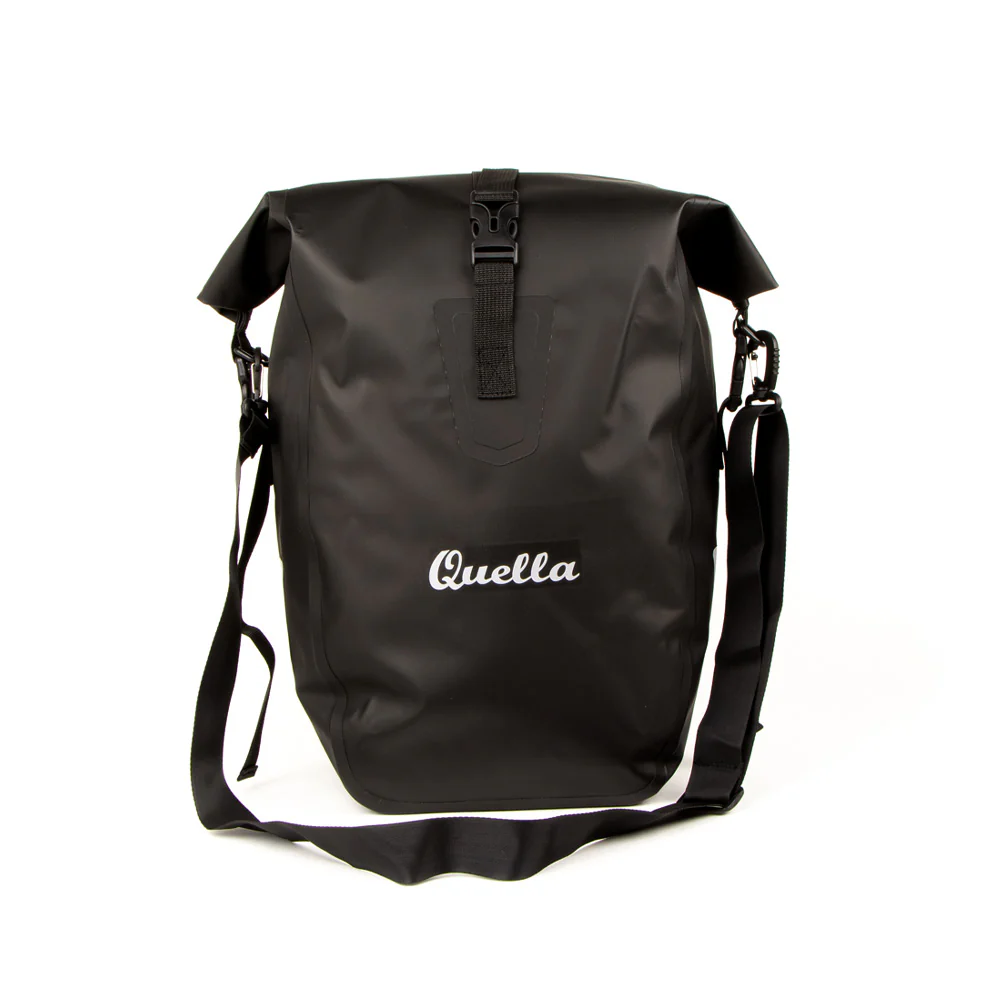 Quella Black Pannier Bag - Image 5