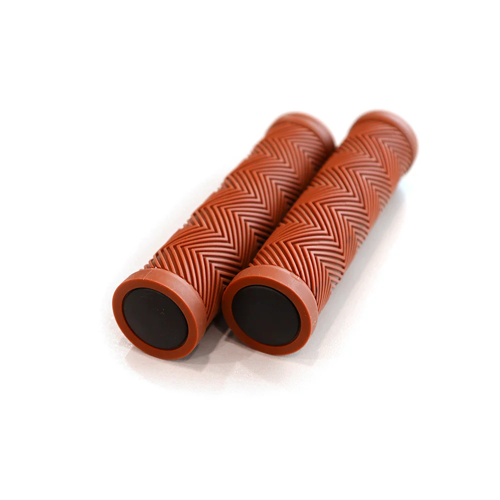 Quella Rubber TQ Grips - Brown - Image 2