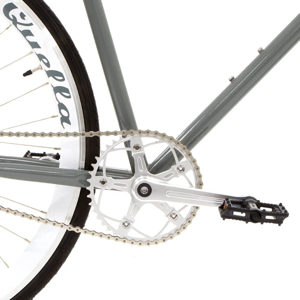 Varsity Edinburgh Classic Electric Bicycle - White - Image 3