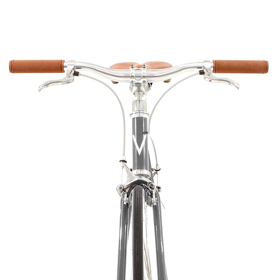 Varsity Edinburgh Classic Single-Speed Bicycle - White - Image 8