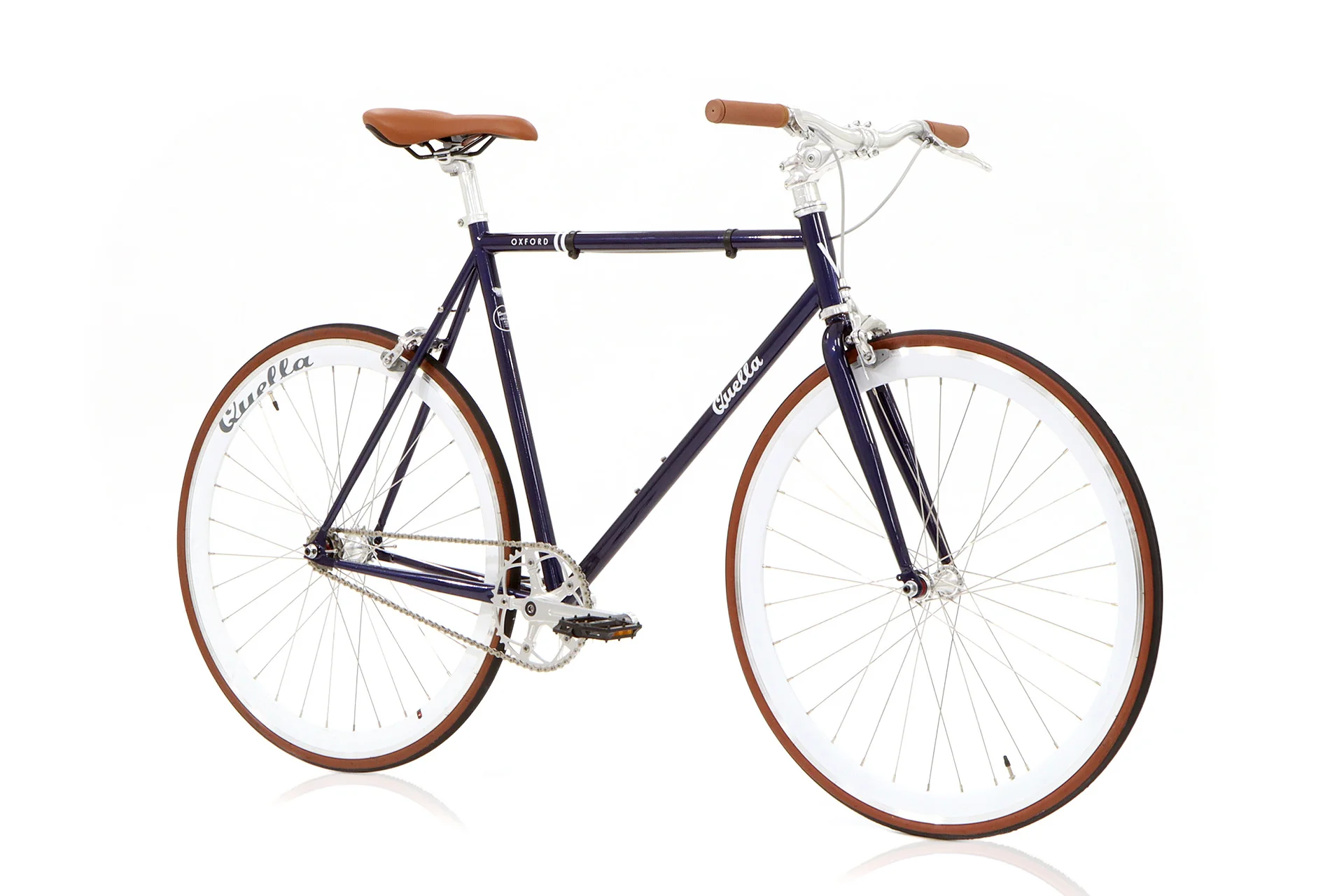 Varsity Oxford Classic Single-Speed Bicycle - White - Image 2