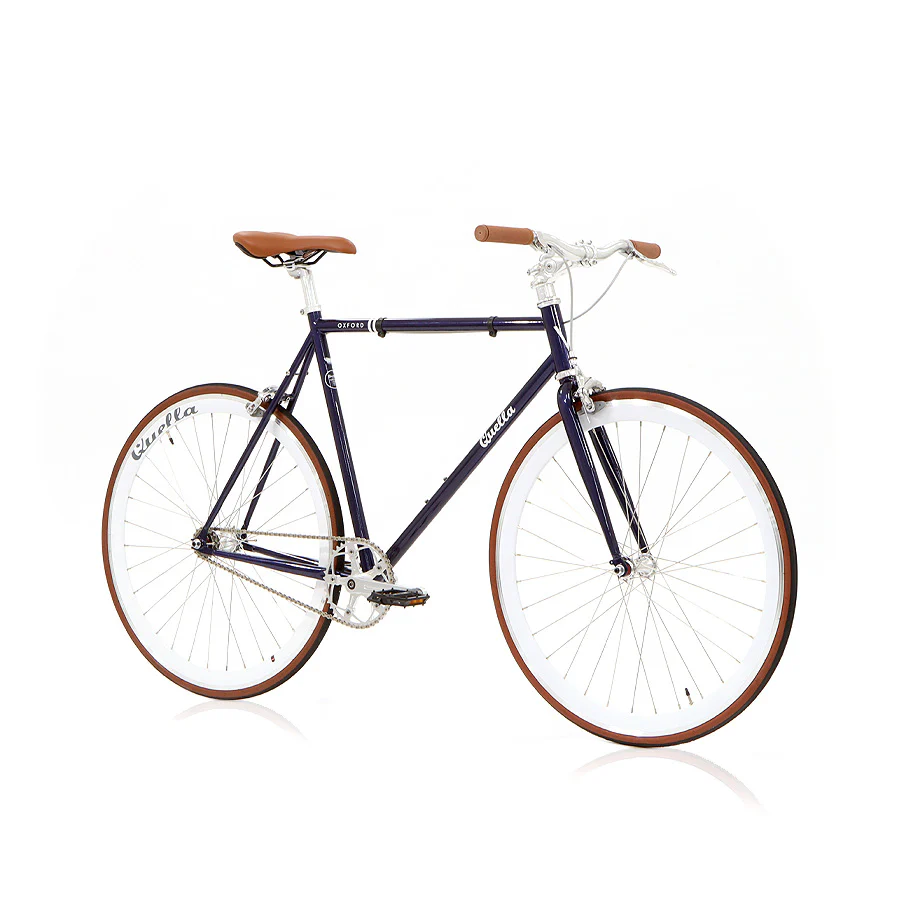Varsity Oxford Classic Single-Speed Bicycle - White - Image 4